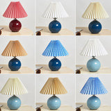 Nordic Ceramic Pleated Table Light | 1-Light