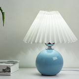 Nordic Ceramic Pleated Table Light | 1-Light