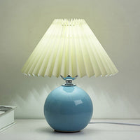 Nordic Ceramic Pleated Table Light | 1-Light