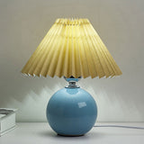 Nordic Ceramic Pleated Table Light | 1-Light