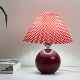 Nordic Ceramic Pleated Table Light | 1-Light