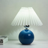 Nordic Ceramic Pleated Table Light | 1-Light