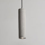 Industrial Cement Cylindrical Pendant 1-Light