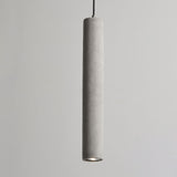 Industrial Cement Cylindrical Pendant 1-Light
