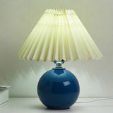 Nordic Ceramic Pleated Table Light | 1-Light
