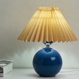 Nordic Ceramic Pleated Table Light | 1-Light