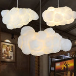 Modern Fibre Cloud Pendant Light 1-Light Lasson Living