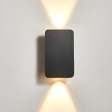 Minimalist Glass Wall Sconce LED 2-Lights