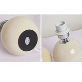 Nordic Ceramic Pleated Table Light | 1-Light