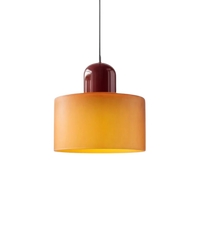 Modern Glass Cylinder Pendant 1-Light Lasson Living