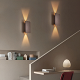 Minimalist Glass Wall Sconce LED 2-Lights