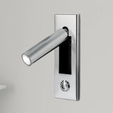 Modern Minimalist Embedded Aluminum LED Wall Sconce 1-Light