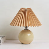 Nordic Ceramic Pleated Table Light | 1-Light