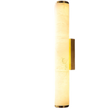 Modern Minimalist Spanish Marble Copper Wall Sconce LED 1-Light