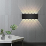 Modern Rectangular LED Wall 2-Light