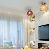 Modern Textured Dome Semi-Flush Ceiling Light | LED 1-Light