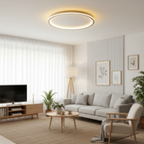 Scandinavian LED Round Ceiling Lamp | 1-Light