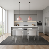 Bauhaus Glass Cylinder Pendant Light LED 1-Light