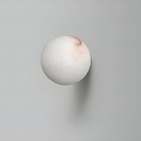 Alabaster Globe LED Wall Sconce 1-Light
