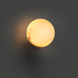 Alabaster Globe LED Wall Sconce 1-Light