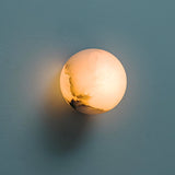 Alabaster Globe LED Wall Sconce 1-Light