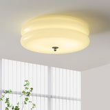 Art Deco Vintage Round Glass Ceiling Light 1-Light