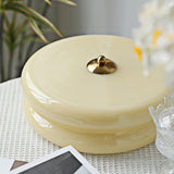 Art Deco Vintage Round Glass Ceiling Light 1-Light