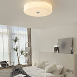 Art Deco Vintage Round Glass Ceiling Light 1-Light