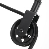 Retro Industrial Wrought Iron Pulley Wall Sconce 1-Light