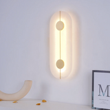 Modern Nordic Marble Round Wall Sconce LED 1-Light