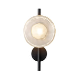 Nordic Round Glass Wall Sconce LED 1-light