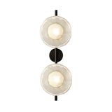 Nordic Round Glass Wall Sconce LED 1-light