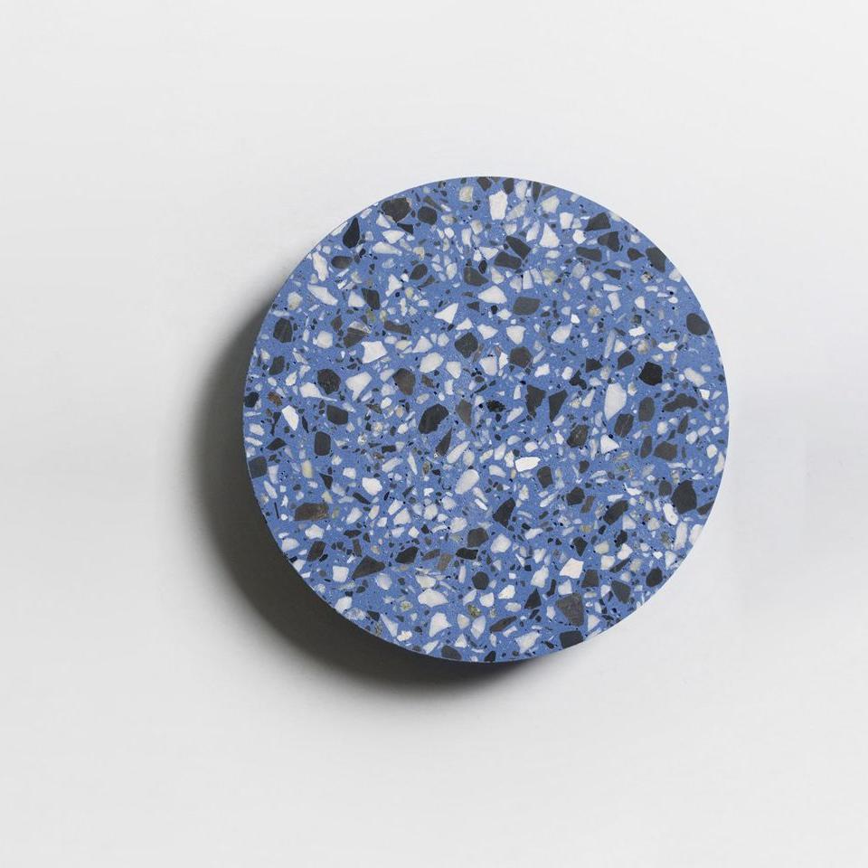 Modern Terrazzo Round Wall Sconce LED 1-Light