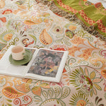 Autumn Leaf Boho Reversible Blanket Lasson Living