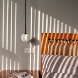 Minimalist Brass Globe Glass Pendant 1-Light