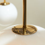 Minimalist Brass Globe Glass Pendant 1-Light