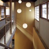 Minimalist Brass Globe Glass Pendant 1-Light