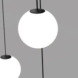 Minimalist Brass Globe Glass Pendant 1-Light