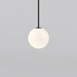 Minimalist Brass Globe Glass Pendant 1-Light