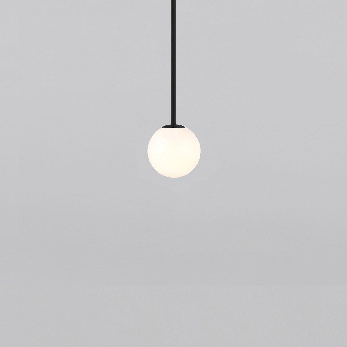 Minimalist Brass Globe Glass Pendant 1-Light