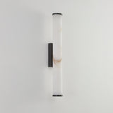 Modern Alabaster Tube LED Wall Sconce 1-Light