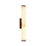 Modern Alabaster Tube LED Wall Sconce 1-Light