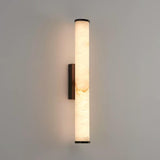 Modern Alabaster Tube LED Wall Sconce 1-Light