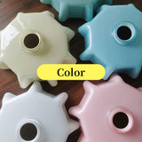 French Ruffled Glass Brass Pendant Light 1-Light