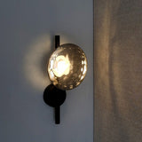 Nordic Round Glass Wall Sconce LED 1-light