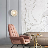 Nordic Round Glass Wall Sconce LED 1-light