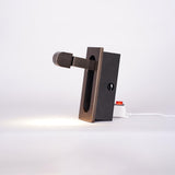 Modern Recessed Rectangular Adjustable LED Wall Sconce 1-Light