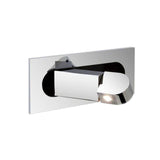Modern Recessed Rectangular Adjustable LED Wall Sconce 1-Light