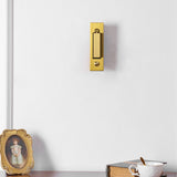 Modern Minimalist Embedded Aluminum LED Wall Sconce 1-Light