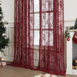 Floral Grace Sheer Curtains Lasson Living